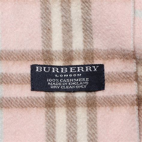 burberry scarves label